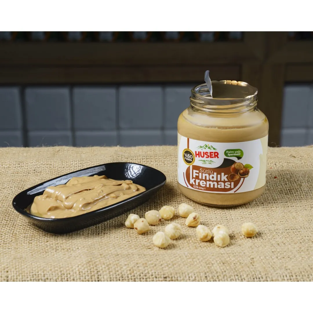 huser sütlü fındık kreması  320 g