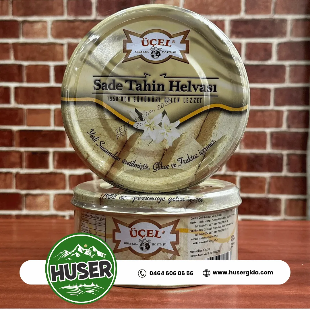 ÜÇEL SADE TAHİN HELVA 830 G