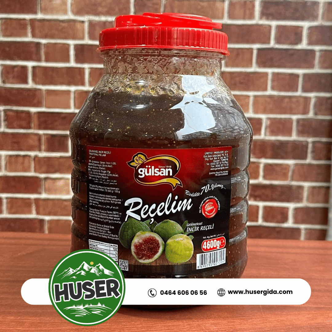 GÜLSAN İNCİR REÇELİ  4600 G