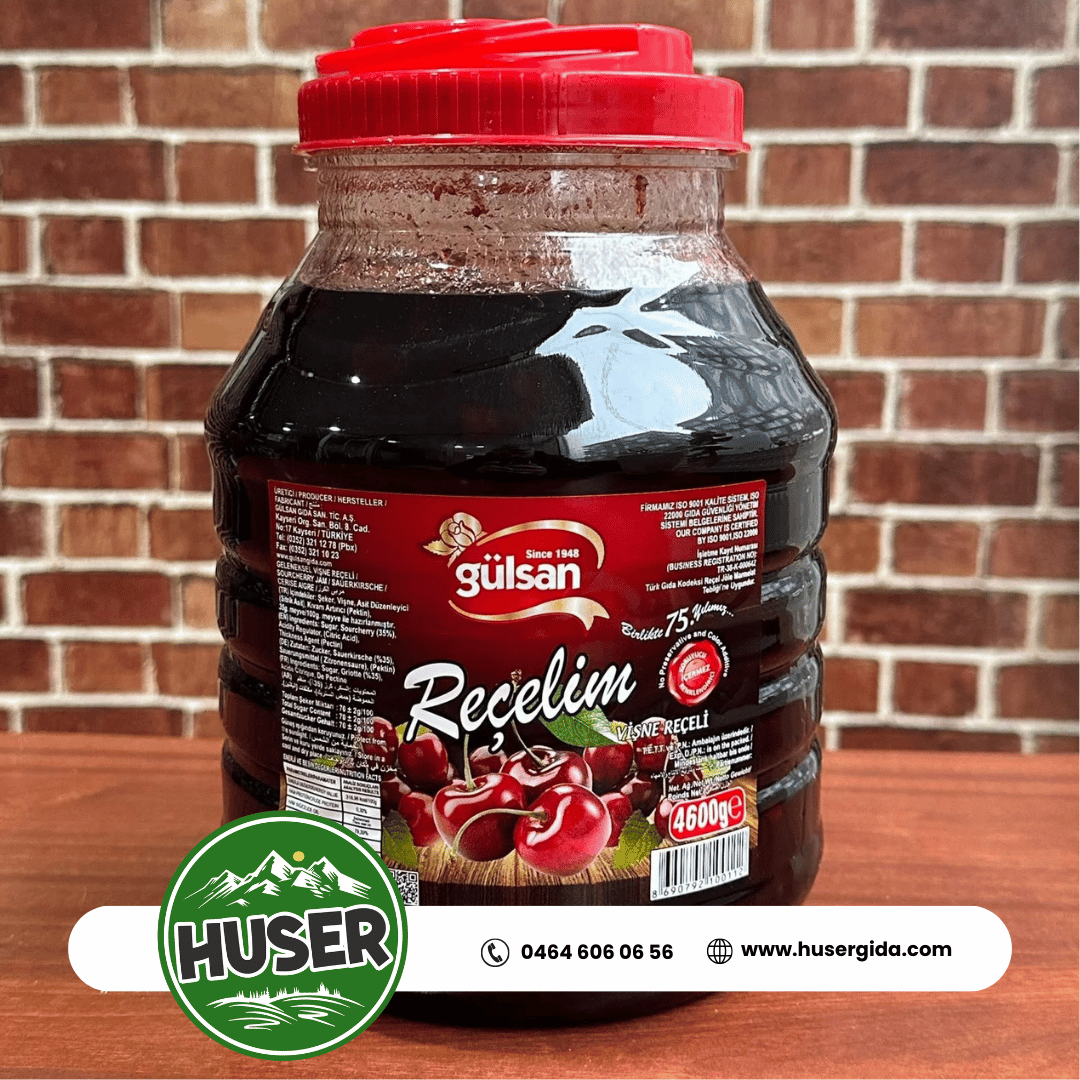 GÜLSAN VİŞNE REÇELİ 4600 G