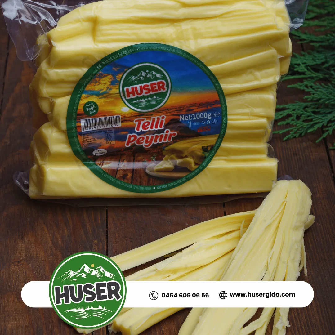 HUSER TELLİ PEYNİR 1000 G (yarım yağlı )